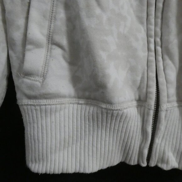 AMERICAN EAGLE - Eagle Fleece | medium | Floral Zip-Up Hooded Sweatshirt Jacket - Picture 8 of 16